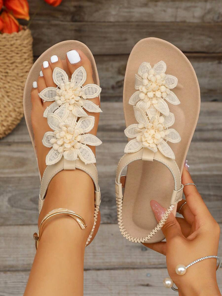 Flora | Elegant Floral Sandals