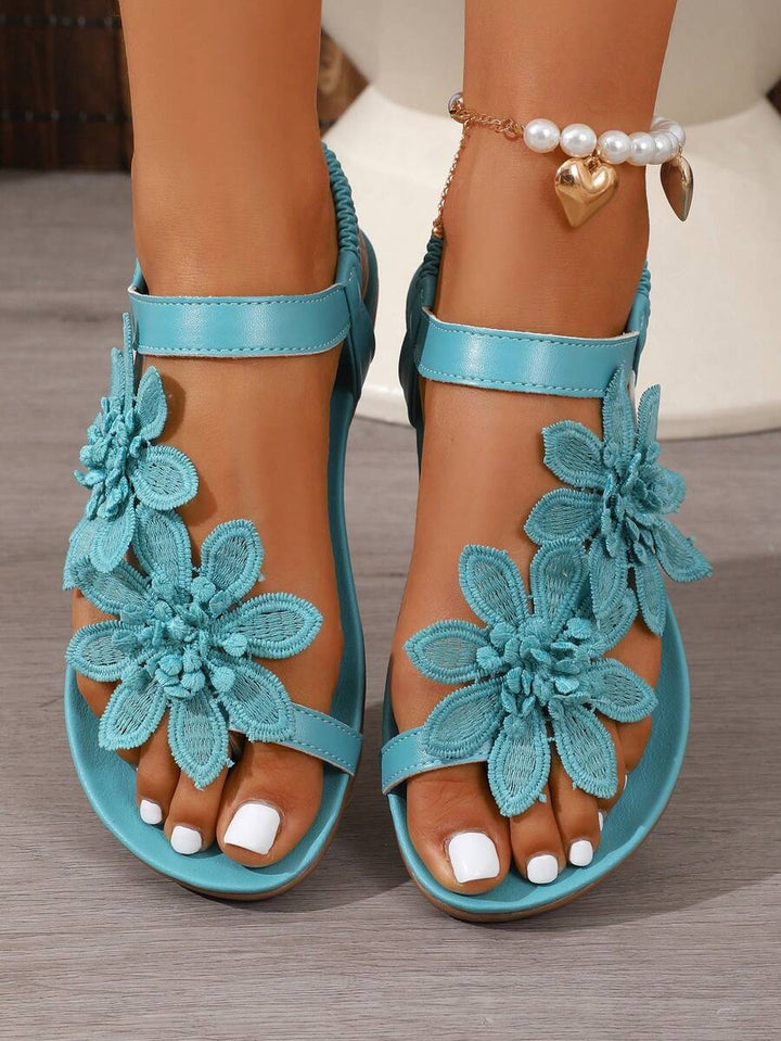 Flora | Elegant Floral Sandals