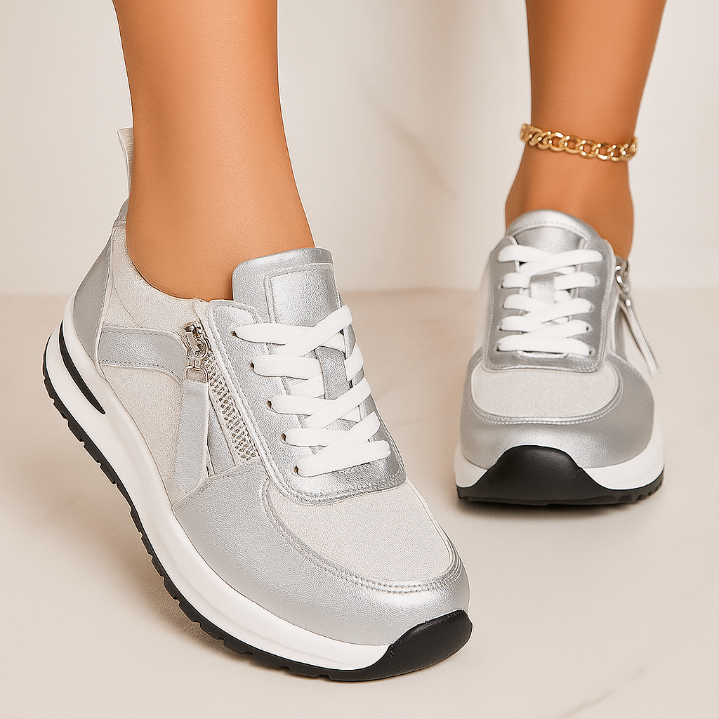 Adele | Zip-Up Orthopedic Sneakers