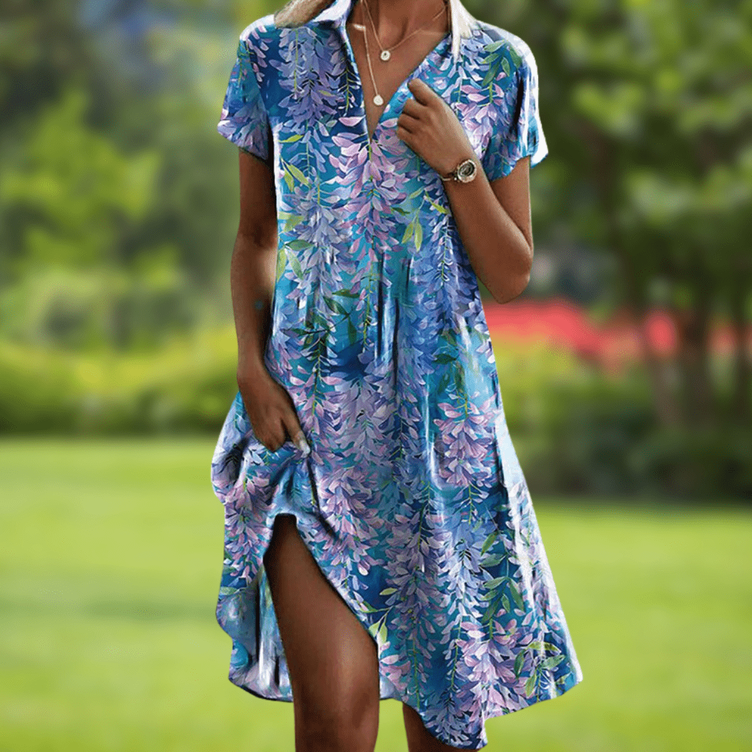 Firi | Elegant Printed Dress