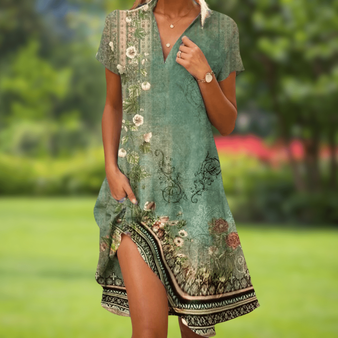 Firi | Elegant Printed Dress