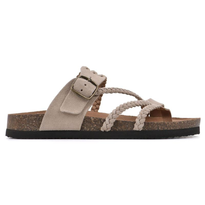 Hailey | Braided Cork Sandals