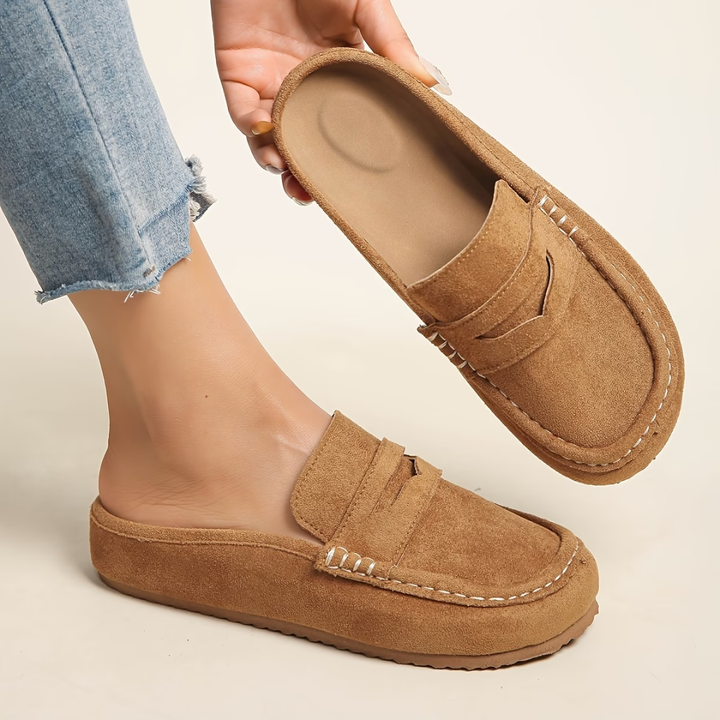 Lois | Soft Suede Loafers