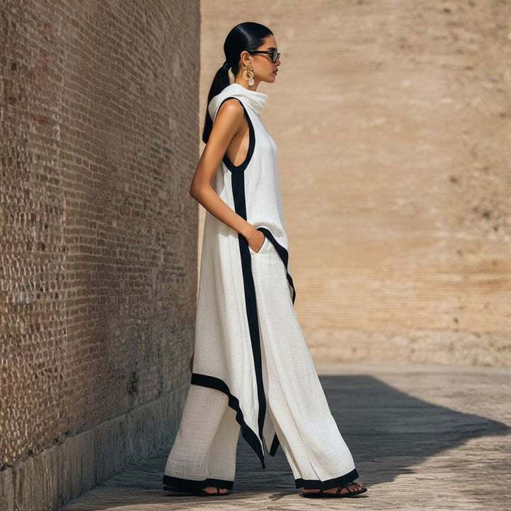 Jovanne | Elegant Linen Suit