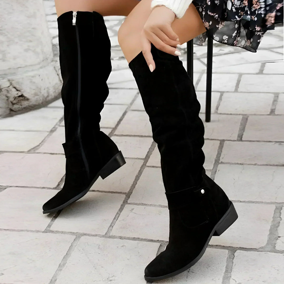 Claire | Bold Suede Boots