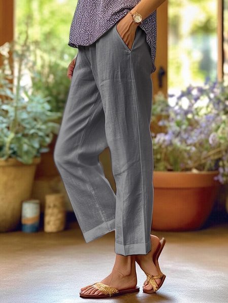 Briony | Relaxed Straight-Leg Pants