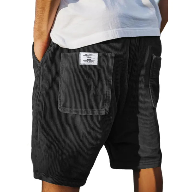 Victor | Stylish velour shorts