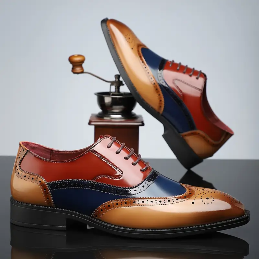 Harry | Vintage Wingtip Brogues