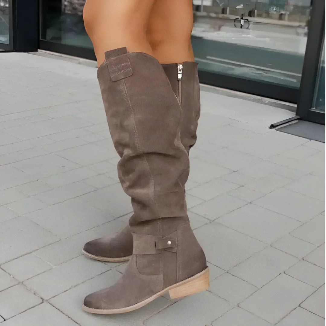 Claire | Bold Suede Boots