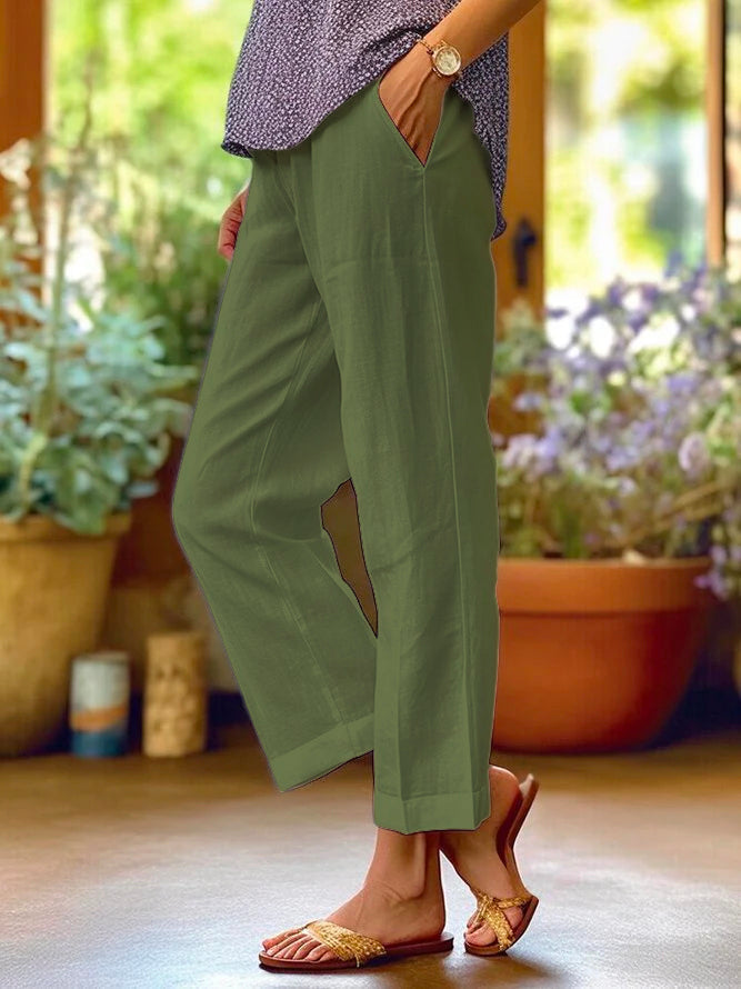 Briony | Relaxed Straight-Leg Pants