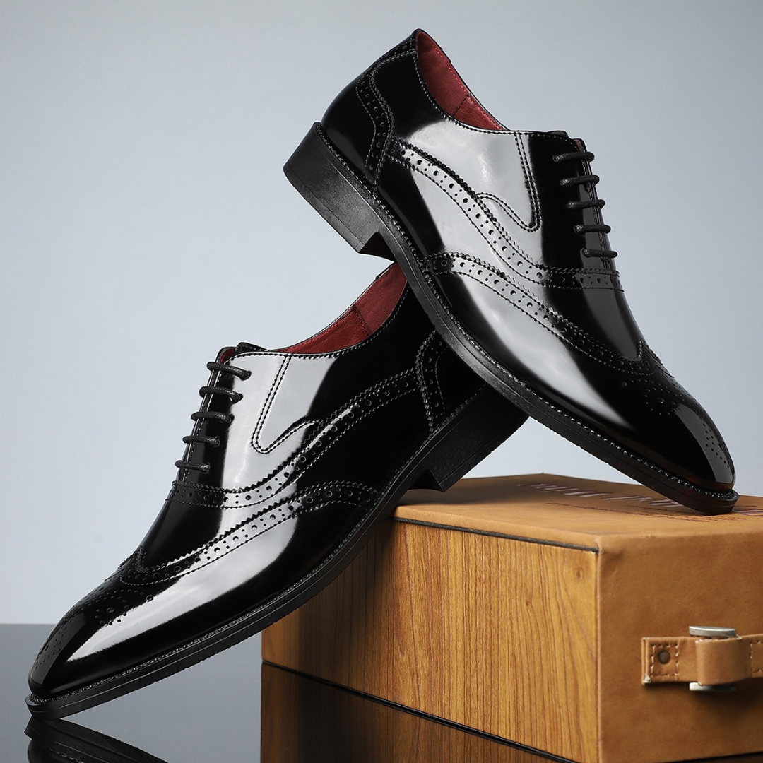 Harry | Vintage Wingtip Brogues
