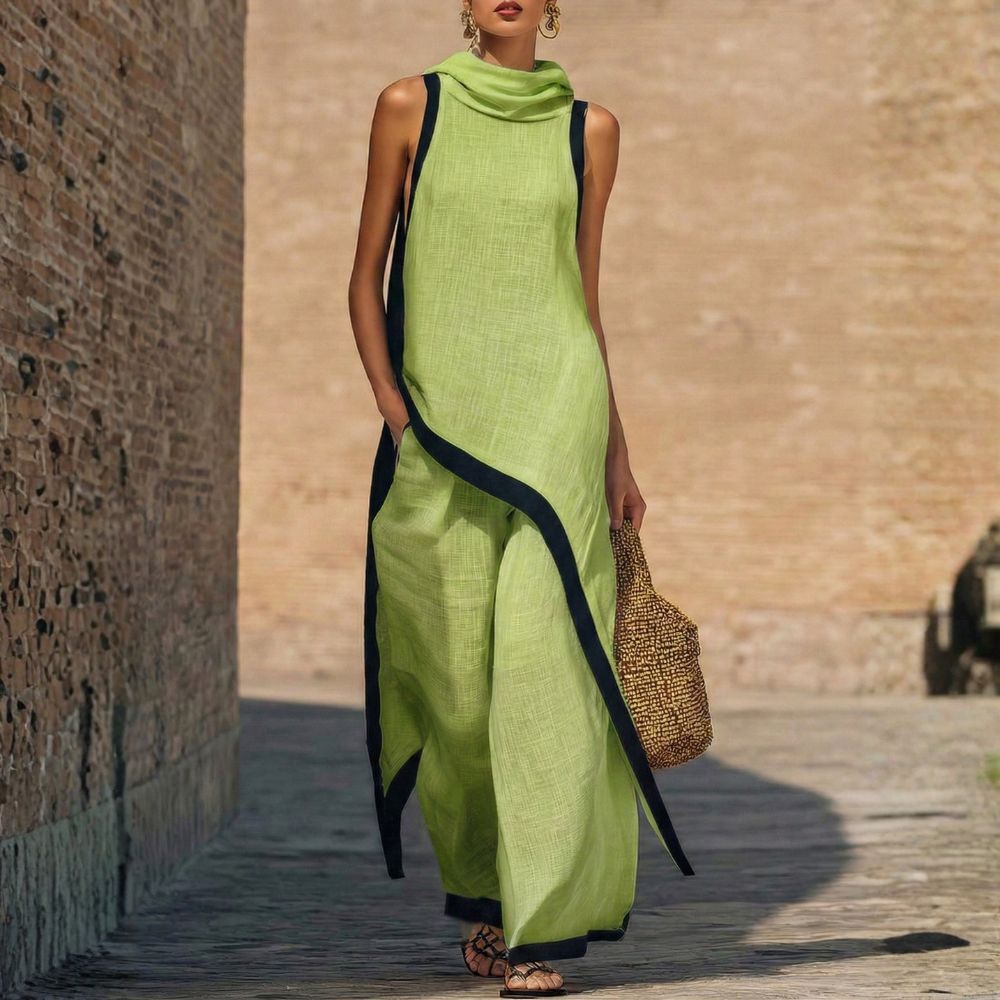 Jovanne | Elegant Linen Suit