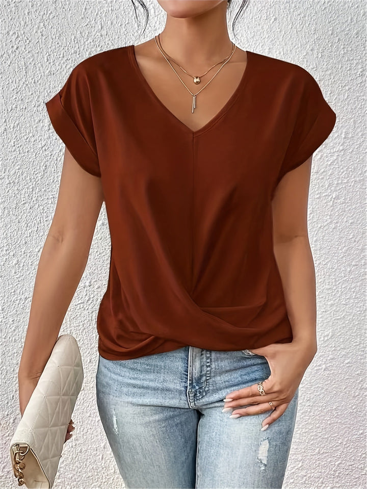 Camille | Casual V-neck T-shirt
