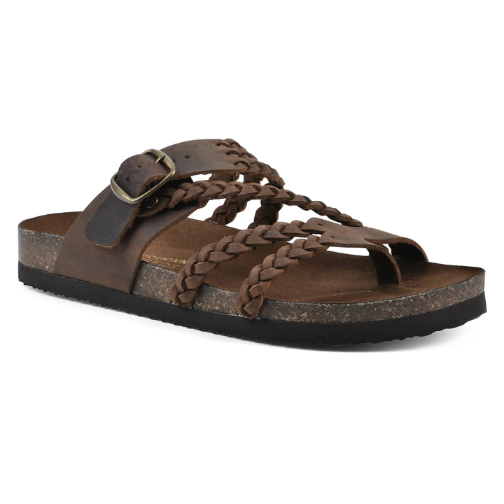 Hailey | Braided Cork Sandals