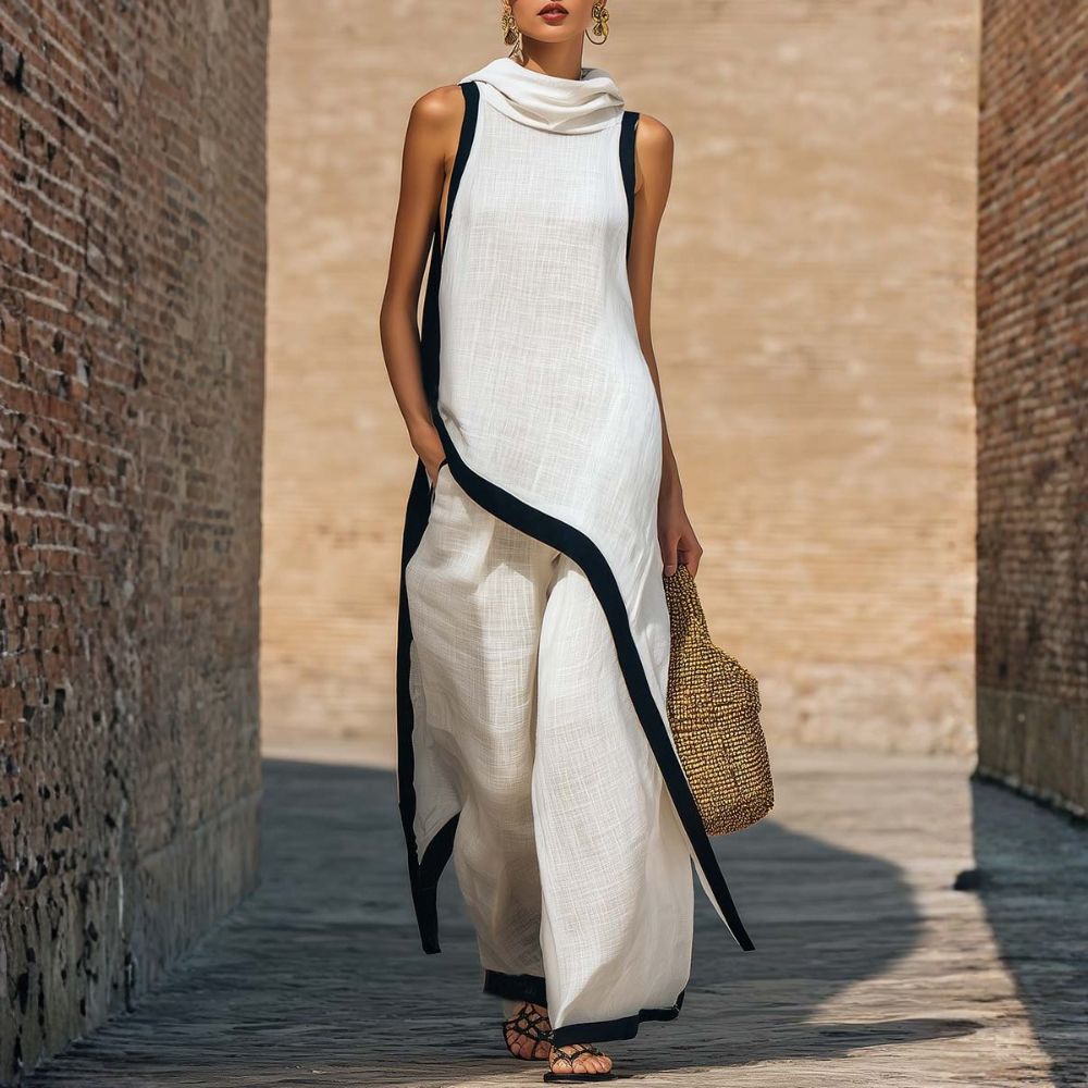 Jovanne | Elegant Linen Suit