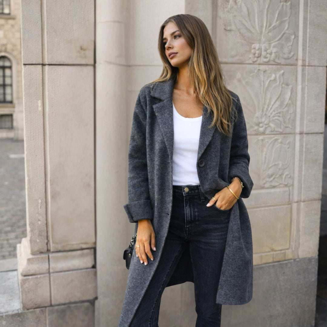 Stella | Elegant Button-Up Jacket