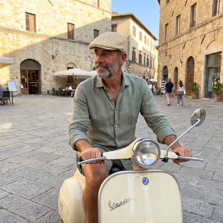 Salvatore | Summer Straw Cap