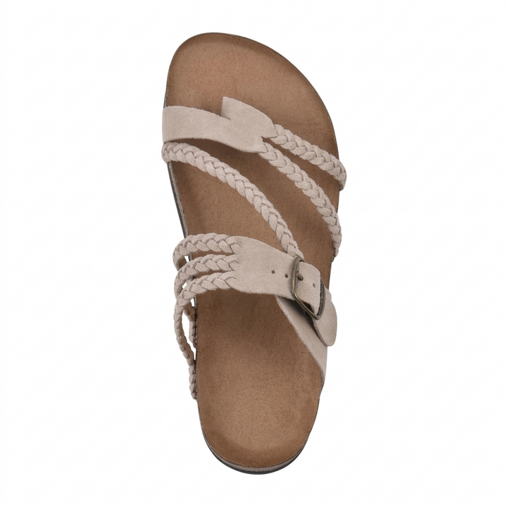 Hailey | Braided Cork Sandals