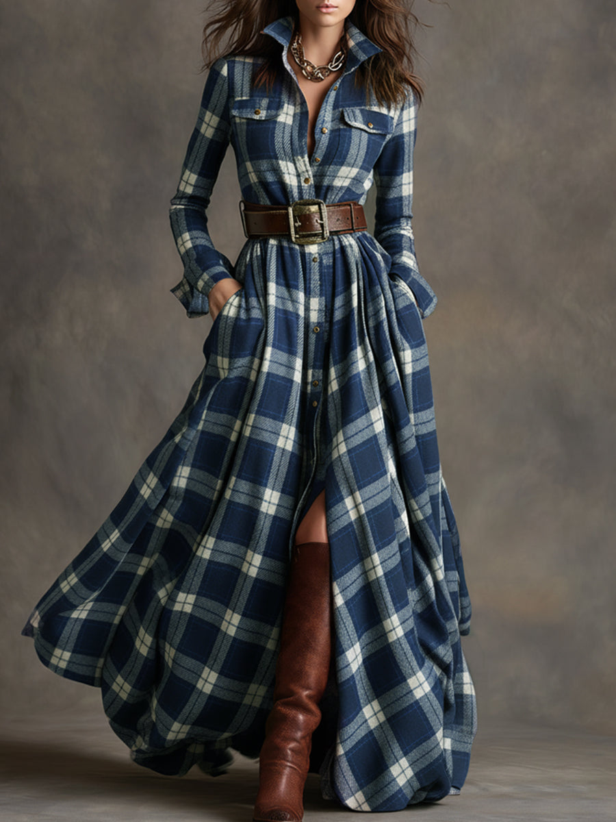Tracey | Belted Shirt Dress
