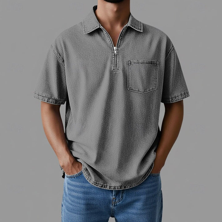 Denton | Zip Denim Shirt