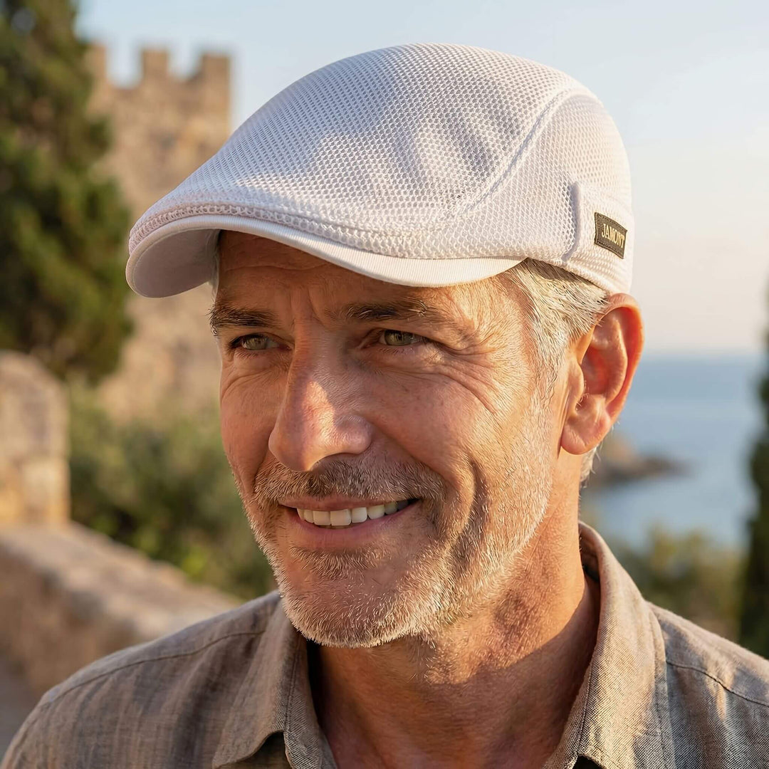 MeshCap | Premium Breathable Flat Cap
