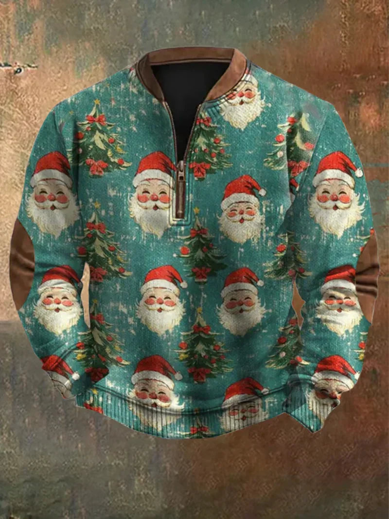 Leonardo | Christmas Jumper with Horseman print