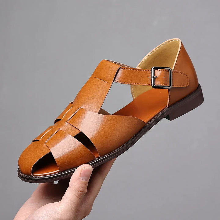 Robert | Premium Leather Men's Sandals
