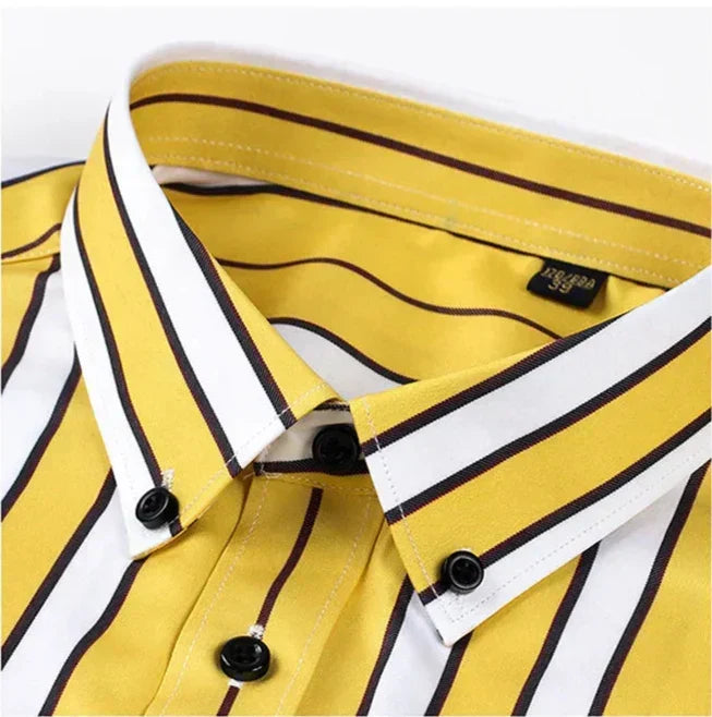 Jermaine | Relaxed striped men's shirt