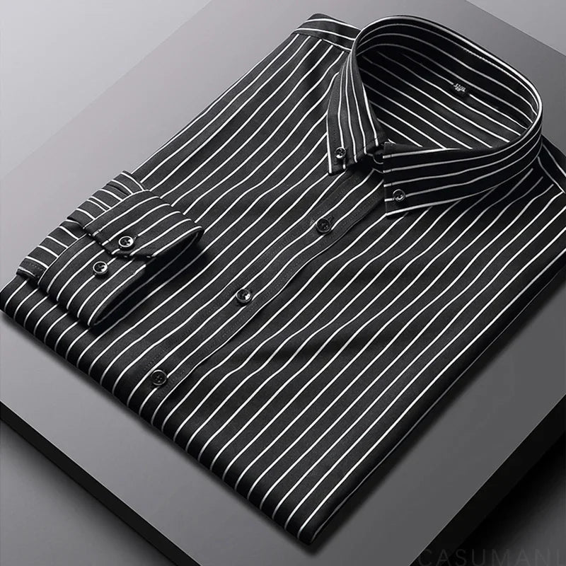Jermaine | Relaxed striped men's shirt