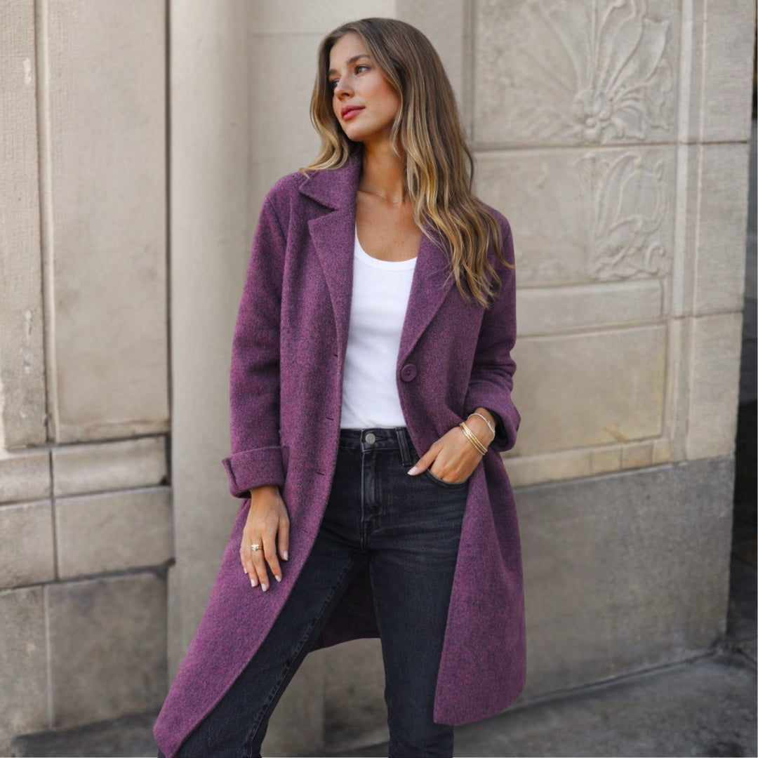 Stella | Elegant Button-Up Jacket