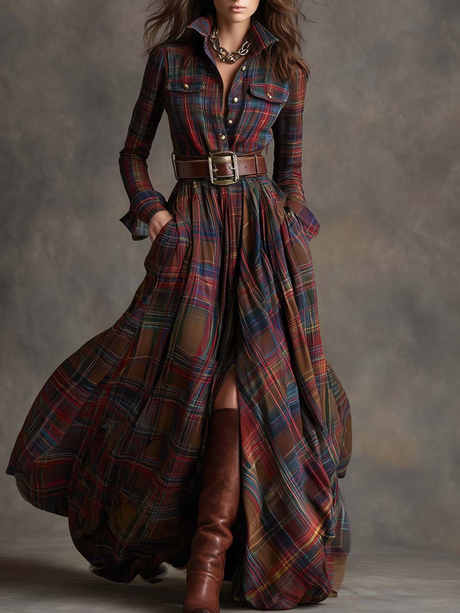 Tracey | Belted Shirt Dress