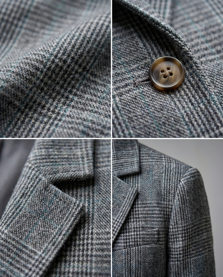 Alicia | Elegant Checked Jacket