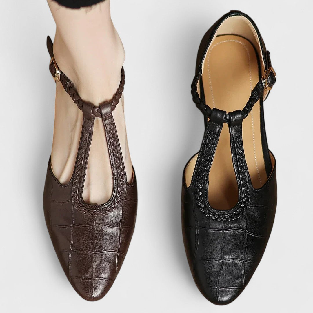 Lena | Orthopedic Leather Shoes