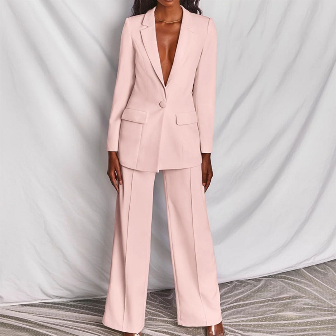 Leotine | Chic Blazer & Trouser Set