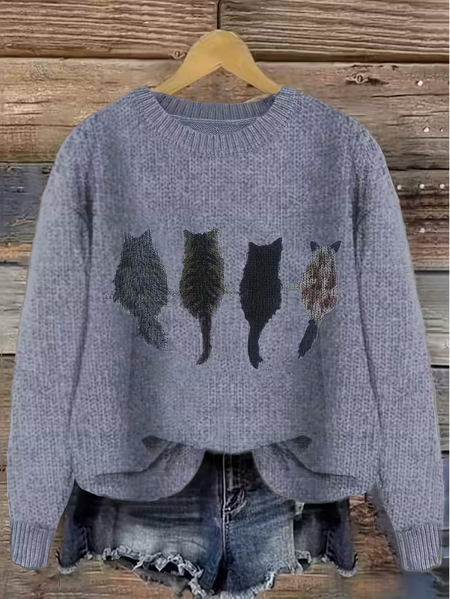 Nivra | Artistic Knitted Sweater