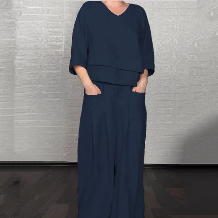 Noa | Loose-Fit Minimalist Two-Piece Outfit